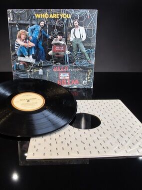 The Who Who Are You 1978 Original Press LP Vinyl MCA Records w/ Inner Sleeve